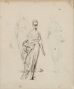 Figura femminile singola da George Romney
